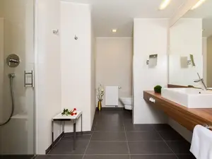 Vinotel Juniorsuite: Bad mit Dusche & WC