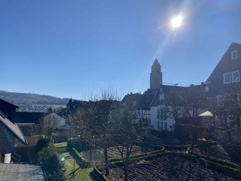 Ferienwohnung Veojano - Schmallenberg Sauerland - Blick vom Balkon