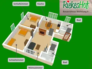 Riekeshof Westernbödefeld - Wohnung 6