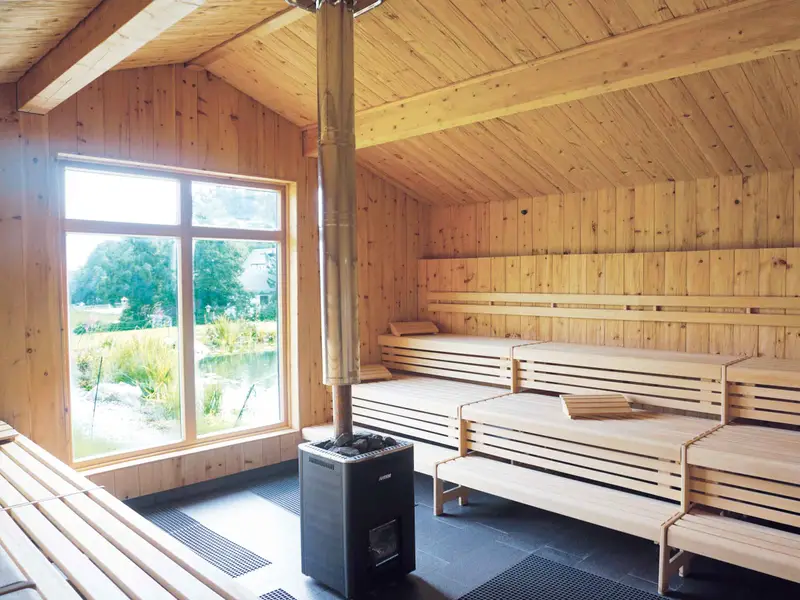 Hotel Rimberg - Sauna Bergblick