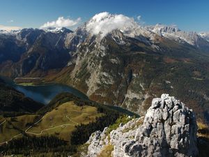 Aussicht vom Jennergipfel