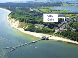 Direkte Umgebung des Objekts. Strandnahe Lage der Villa Celia: 200 Meter zum Strand