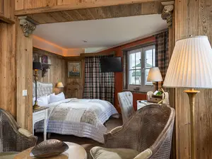 Garten Suite mit Blick in den Wellnessgarten