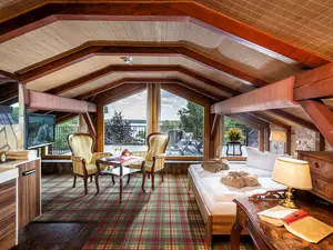 Wellnesszimmer Superior mit Dusche und Seeblick