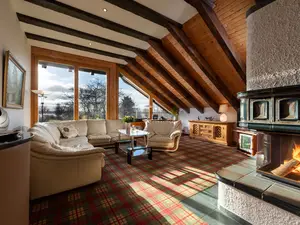 See Suite mit Blick zum Senftenberger See und Kamin