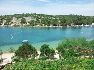 Badestrand vor dem Haus