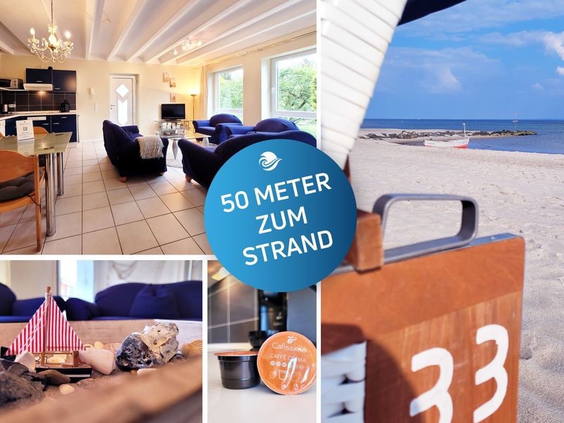 Appartement nur 50 Meter zum Strand