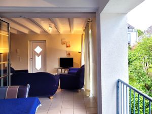 Terrasse mit Gartenblick