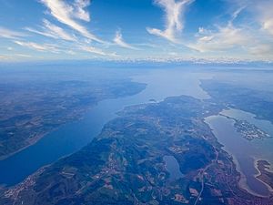 Luftbild Bodensee