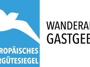 Logo Europas Wandergütesiegel - Wanderaffiner Gast
