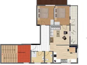 app Hase, plattegrond cq Grundriss app Hase, plattegrond cq Grundriss