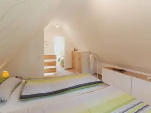 Waldhaus Heidetraum Schlafräume im Obergeschoss