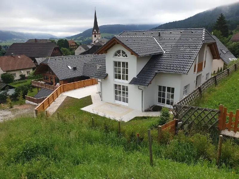 Villa Dorothea in St. Margarethen im Lungau mit Blick auf das Dorf Villa Dorothea in St. Margarethen im Lungau mit Blick auf das Dorf