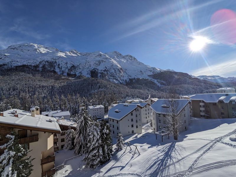 Aussicht Richtung Corvatsch - Maloja