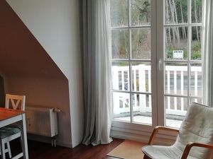 Wohnzimmer Essecke Zugang Balkon