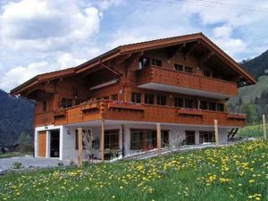 Chalet vorne Frühling