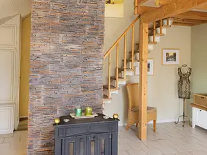 Schwedenofen und Fußbodenheizung