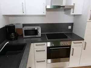 Küchenzeile der Teutokoje