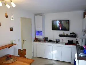 Wohnbereich. Wohnzimmer mit Schrankwand