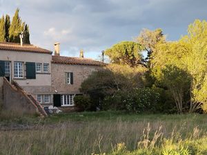 La maison vue de l'arrière