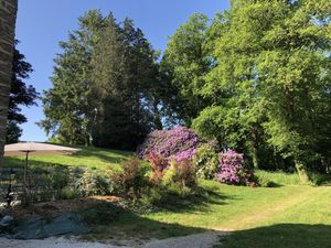 la terrasse dans le parc