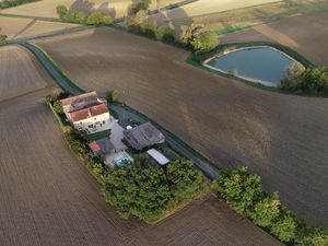 PHOTO GITE BARTHELOU VUE AERIENNE