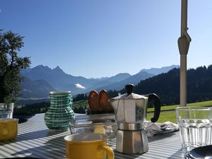 Frühstück im Freien