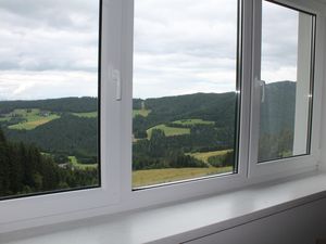 Gästehaus Hebaml Aussicht ins Tal