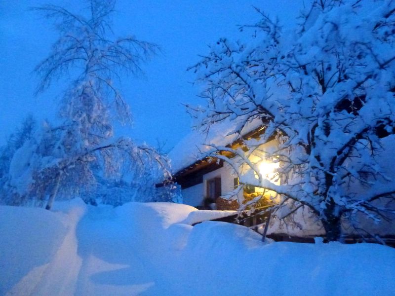 Ferienwohnung Remise am Reitl im Winter