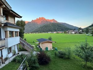 Abendrot mit Blick auf die Loferer Steinberge