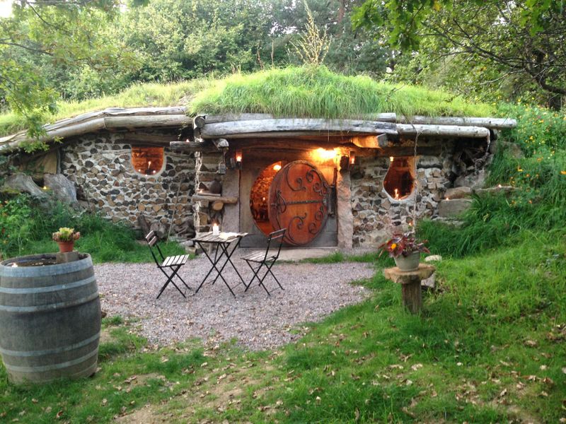 Maison de hobbits face GL