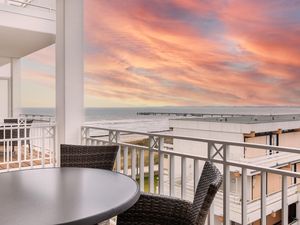 Balkon mit Ostseeblick