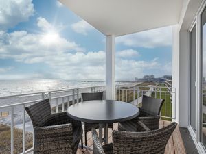 Balkon mit Blick auf die Ostsee