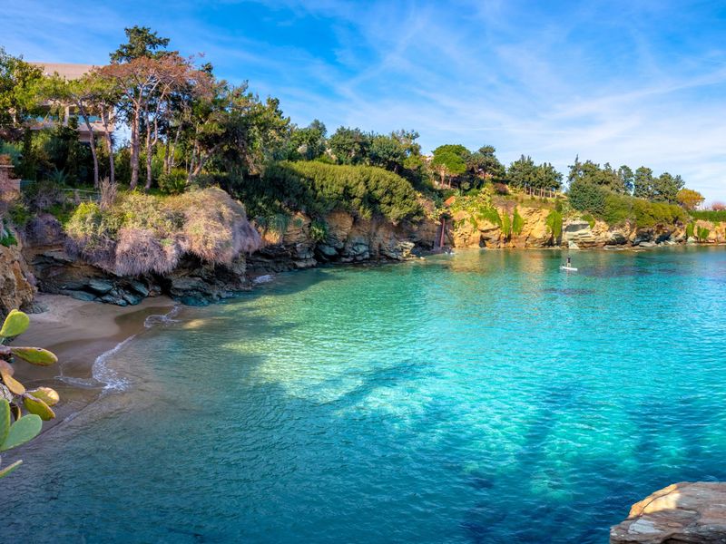 Ein kleiner Strand in Agia Pelagia