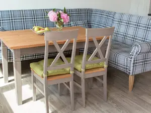 Reiterhof Lausen Fewo Heuschober Wohnküche