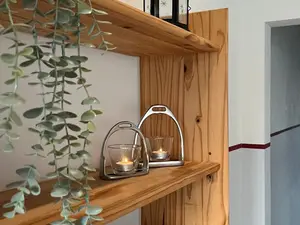 Reiterhof Lausen Fewo Strohboden Wohnküche