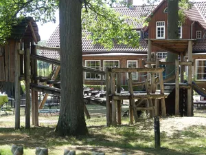 Spielplatz vor dem Ferienhaus Spielplatz vor dem Ferienhaus