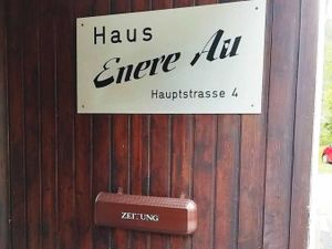 Schild Ferienwohnung