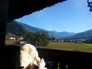 Aussicht vom Balkon im Apart Tyrol (3)