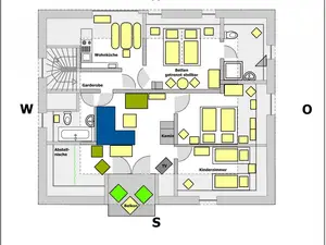 Fewo Pusteblume Grundriss