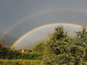 Doppelter Regenbogen