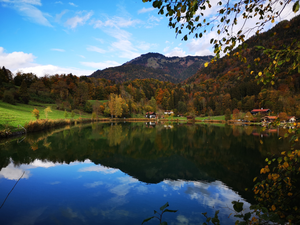 Herbststimmung am Wössner See