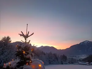 Abendstimmung in Unterwössen Abendstimmung in Unterwössen