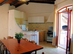 Wohnbereich. Beispiel Wohnraum mit Küche