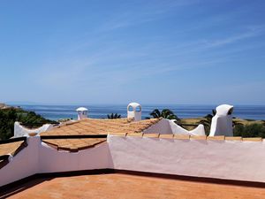 Terrasse. Beispiel Dachterrasse mit Meerblick