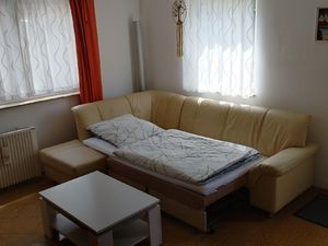 Wohnzimmer mit Schlafcouch