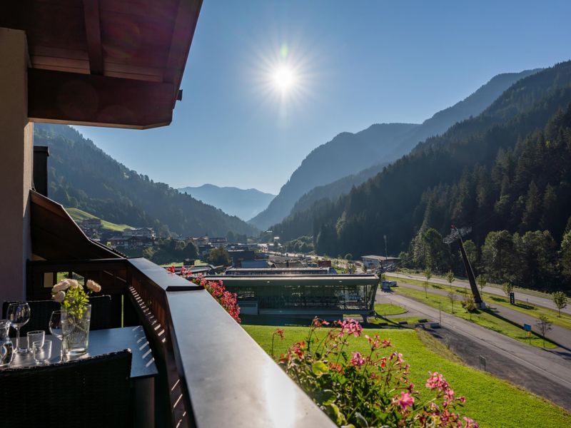 Aussicht vom Ferienhaus [Sommer]