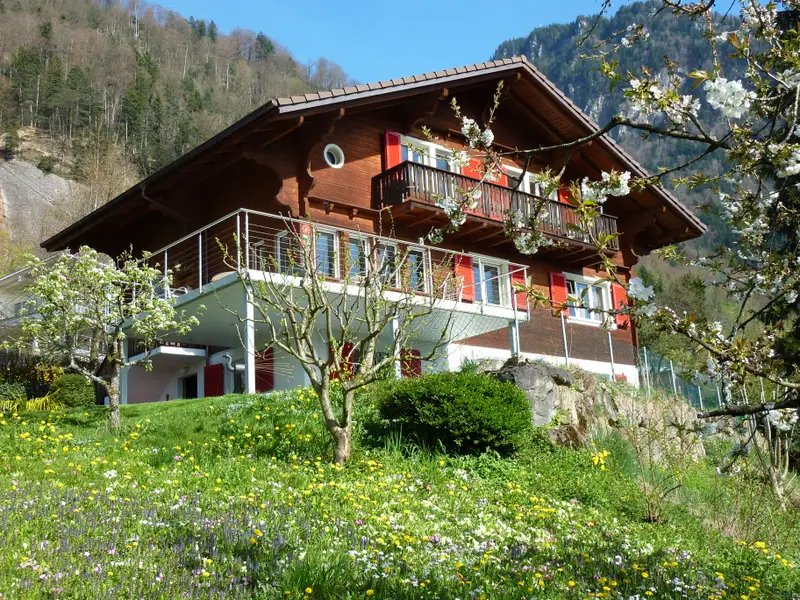 Haus Bärgblick im Frühling Haus Bärgblick im Frühling