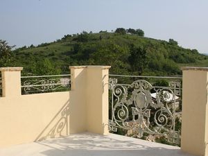 Blick von der Dachterrasse