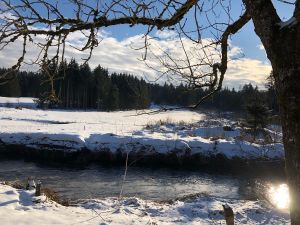 Umgebung im Winter